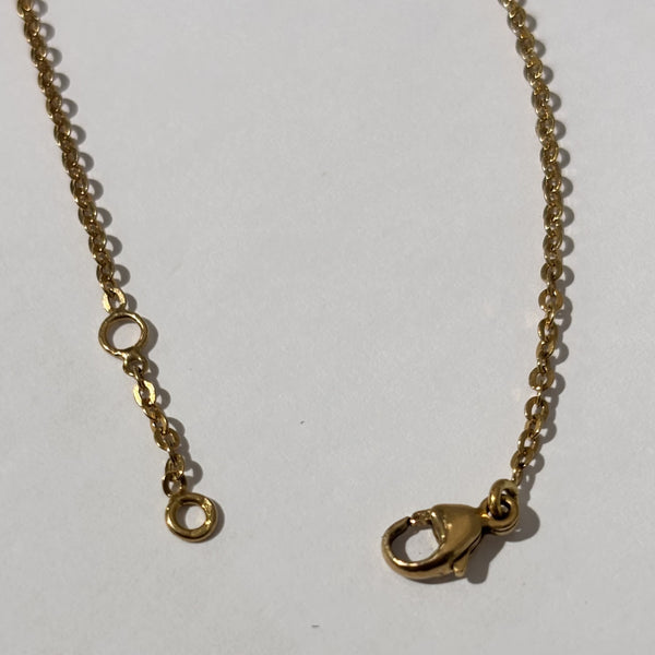 Bracelet or mailles forçat