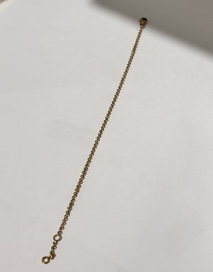 Bracelet or mailles forçat