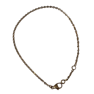 Bracelet or mailles forçat