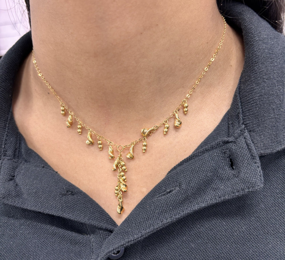 Collier en Or Jaune avec Breloque
