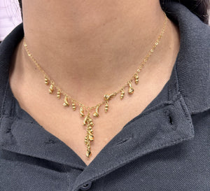Collier en Or Jaune avec Breloque
