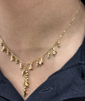 Collier en Or Jaune avec Breloque