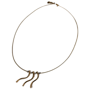 Collier Maille Serpent avec Perles