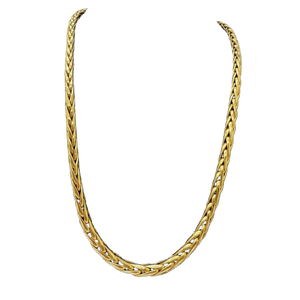 Collier or Maille Palmier en chute