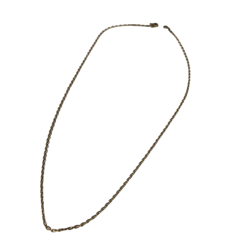 Collier Or Jaune Maille Forçat