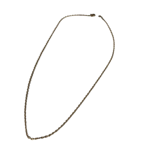 Collier Or Jaune Maille Forçat