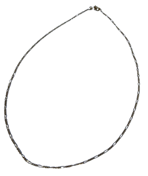 Collier or maille figaro
