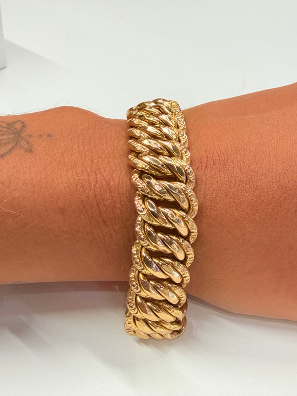 Bracelet en Or Jaune 18k - 30.92 Grs