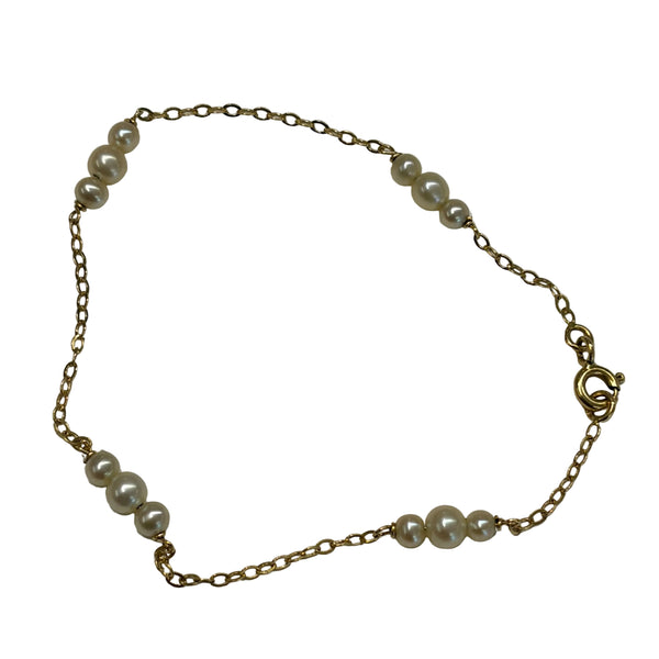 Bracelet Maillon Forçat en Or Jaune 18K