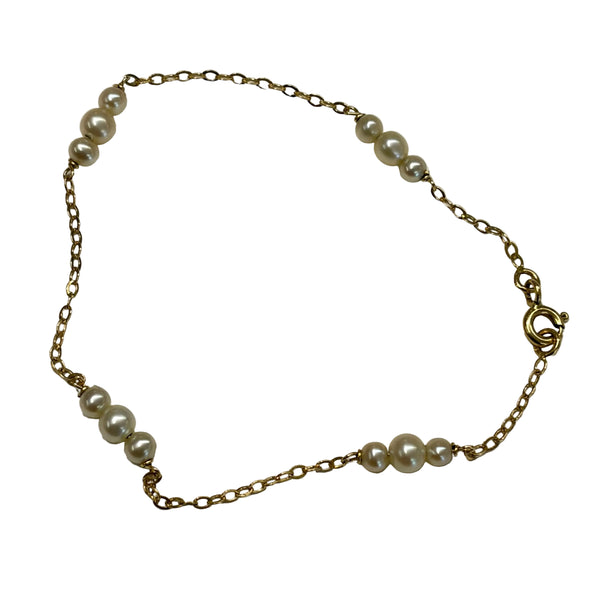 Bracelet Maillon Forçat en Or Jaune 18K