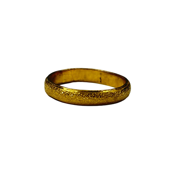 Bague alliance en Or Jaune en 24K