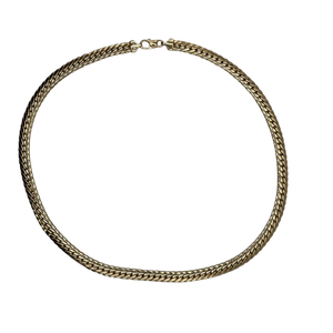 Collier or maille anglaise