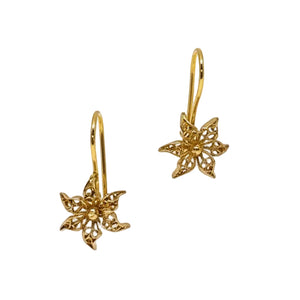 Boucles d'oreilles Or Jaune 18K