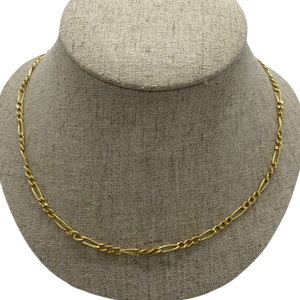Collier or jaune figaro