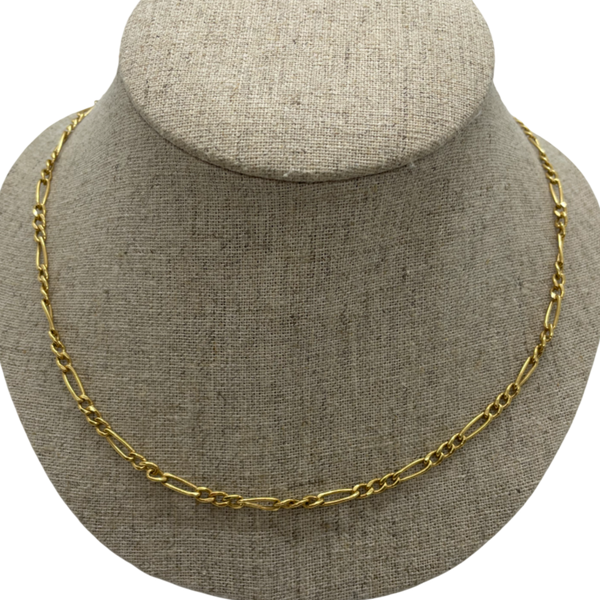 Collier or jaune figaro