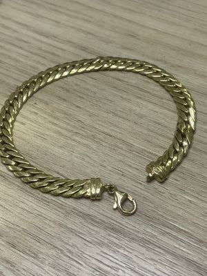 Bracelet en or jaune 18K 11.02 Grs
