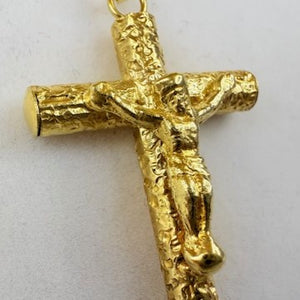 Pendentif Croix en Or Jaune