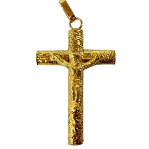 Pendentif Croix en Or Jaune
