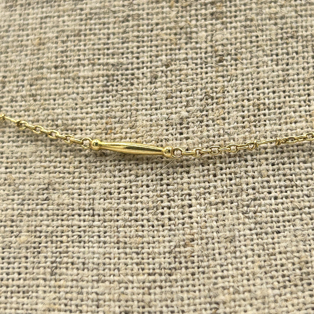 Collier or jaune