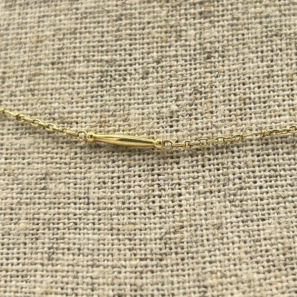 Collier or jaune