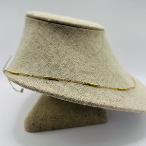 Collier or jaune
