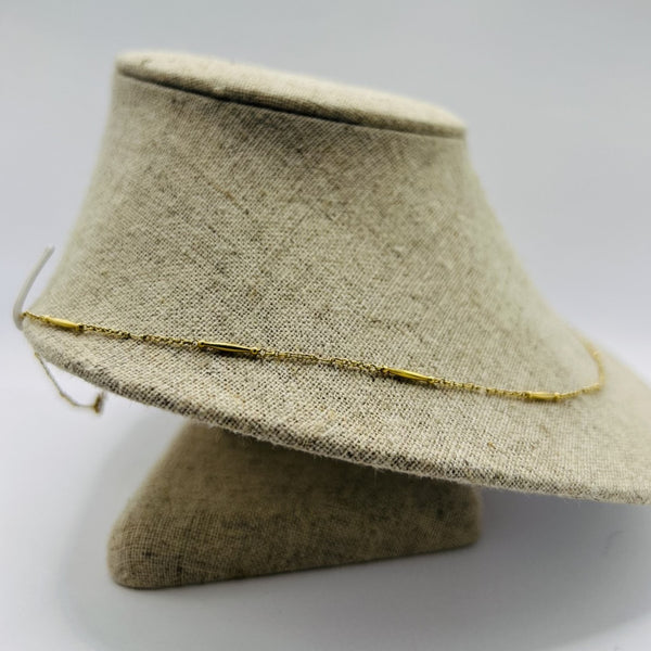 Collier or jaune