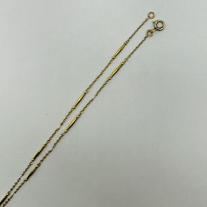 Collier or jaune