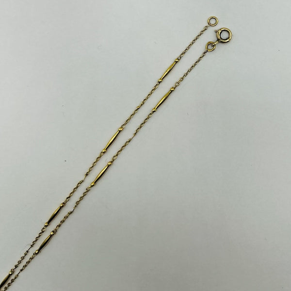 Collier or jaune