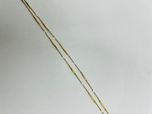 Collier or jaune