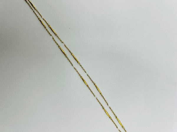 Collier or jaune