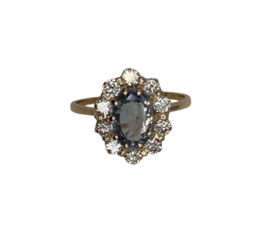 Bague Marguerite Or Jaune 18K Taille-60