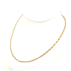 Collier Chaine en Or Jaune 18k - 2.76 G