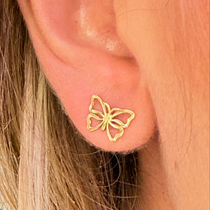 Boucles d'oreilles en or jaune 18k - 1.19 G