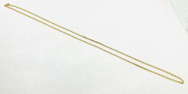 Collier en Or Maille Forçat