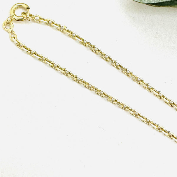 Collier en Or Maille Forçat