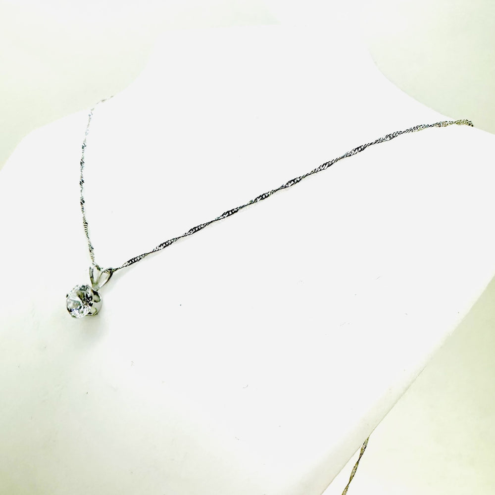 Collier 2 ors avec pendentif avec oxydes