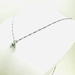 Collier 2 ors avec pendentif avec oxydes