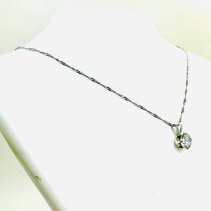 Collier 2 ors avec pendentif avec oxydes