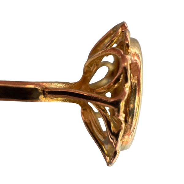 Superbe Bague en Or Jaune 900/1000