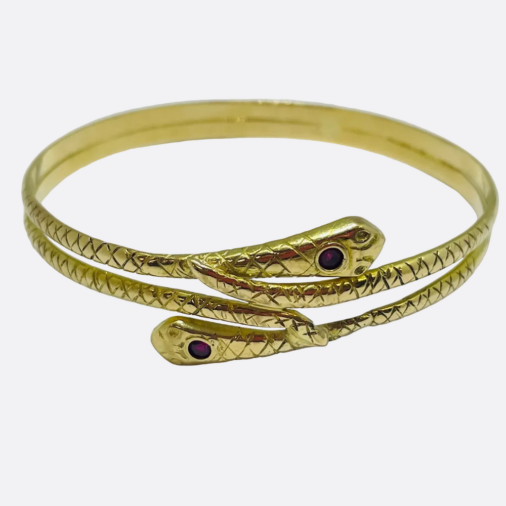 Bracelet jonc en or jaune 18 K - 28.31 G