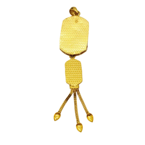 Pendentif en Or Jaune 22K