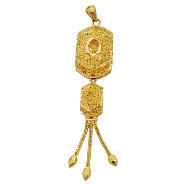 Pendentif en Or Jaune 22K