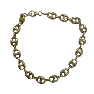 Bracelet maille Grain de Café