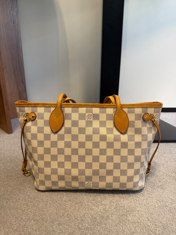 Sac Neverfull PM damier azur - Louis Vuitton