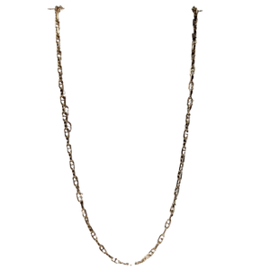 Collier or maille marine