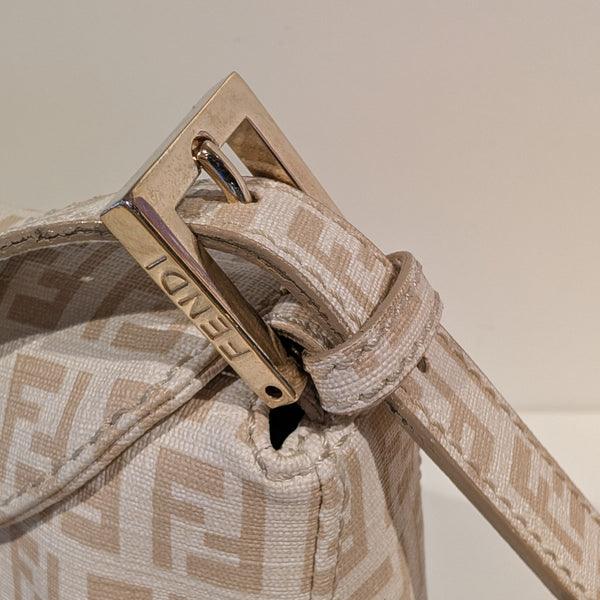Sac Mamma Baguette Fendi Beige Monogramme