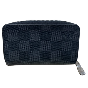 Portefeuille Louis Vuitton Zippy Noir Damier