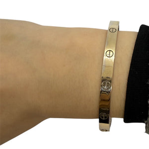 Bracelet Jonc Or Blanc 18 K - 41.67 G