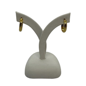 Boucles d'oreilles créoles en or jaune 18 k - 0.94 G