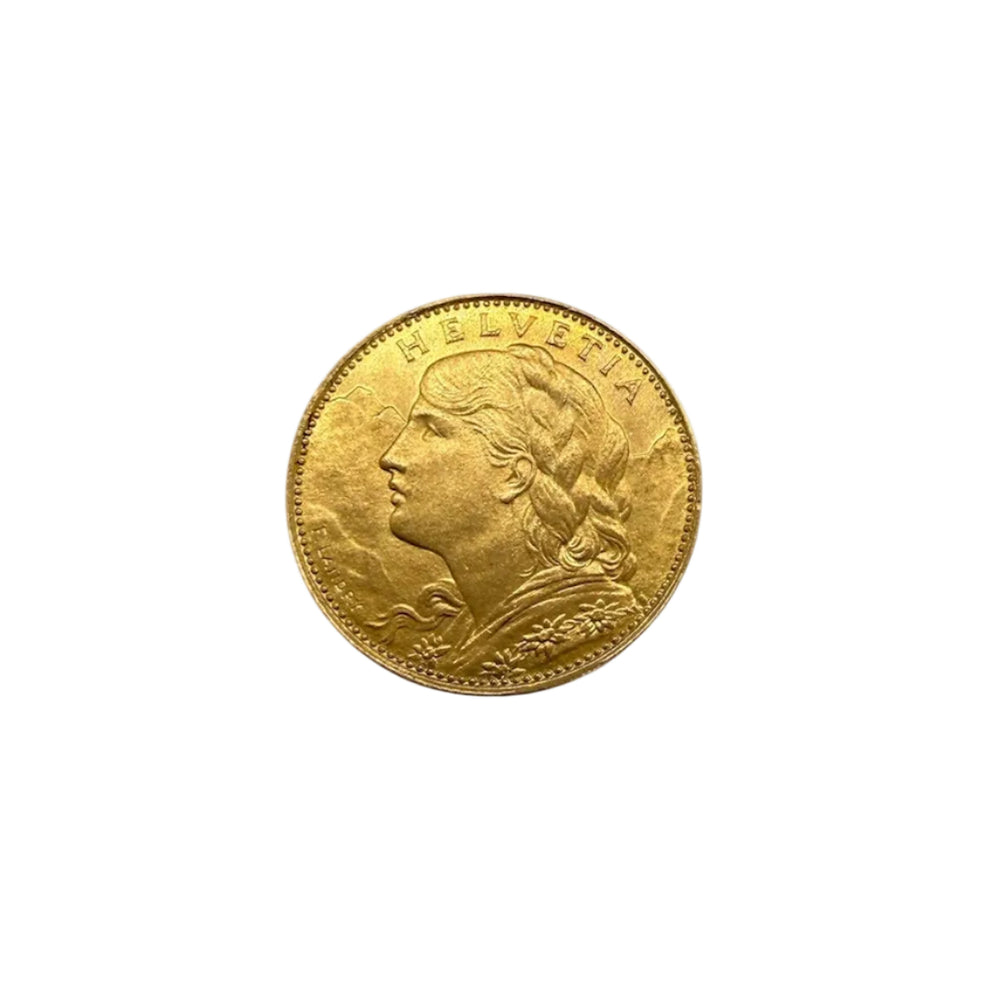 Pièce 10 francs en or jaune 20k - 3.22 G